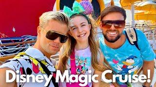 5 NIGHT DISNEY MAGIC CRUISE!!! Embarkation Day!!! Galveston, Texas! DAY 1 VLOG! February 2024!!!