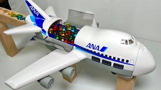 Marble Run Race  HABA Slope & Airplane & Container & ASMR