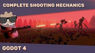 Complete 3D Shooting Mechanics - Godot 4 FPS Tutorial