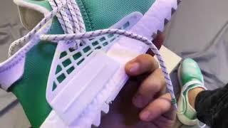 Pharrell adidas NMD Hu China Exclusive Green Youth