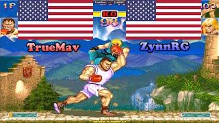 #arcade Super Street Fighter 2 Turbo  TrueMav (Usa) vs ZynnRG (Usa) 超级街霸2X