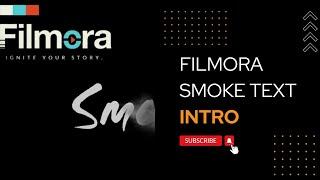 WONDERSHARE FILMORA | HOW TO MAKE | SMOKE TEXT | EFFECT | TUTORIAL [HINDI] BHUPESH SODHA