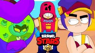 Eve and Fang in showdown - Brawl Stars animation