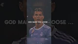 God made you lose to build self-confidence. Alpha mind. Motivational speaker mindset.