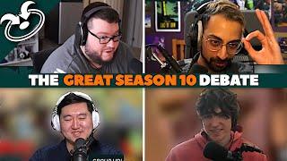 The Great Season 10 Debate feat. Flats, AVRL & Spilo