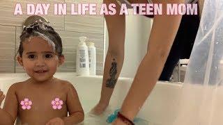 A DAY IN LIFE AS A TEEN MOM WITH A 2 YEAR OLD