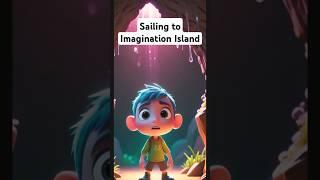 Sailing to Imagination Island! #shortstory #shorts #viralshorts