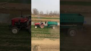 Agriculture manure fertilizer spreader machine loader new technology #music