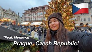 Prague Christmas Market and Sightseeing– A Winter Solo Travel Vlog in Czech Republic! Euro #5