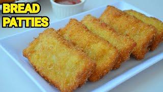 Bread Patties FIRST TIME ON YOUTUBE by  (YES I CAN COOK)