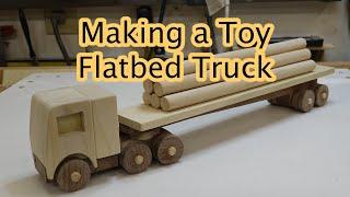 Making a Toy Flatbed Truck