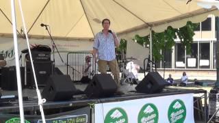 Shango Los speaking at Olympia Hempfest