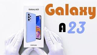 Pure ASMR Unboxing - Samsung Galaxy A23 (Blue) + Setup and First Impressions - 4GB RAM and 128GB ROM