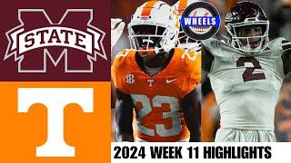 #7 Tennessee vs Mississippi State | Full Game Highlights | 2024 College Football Highlights