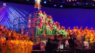 Edward James Olmos narrating the 2024 Candlelight Processional at EPCOT