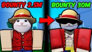 I Got 30 Million Bounty in 30 Days (BLOX FRUITS)