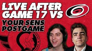 Senators Shutout in Carolina | Nov. 16, 2024 | Game Over Ottawa