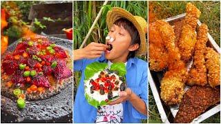 Eat The Biggest Strawberry In The World! |Chinese Mountain Forest Life And Food #Moo Tiktok #Fyp