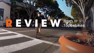 Urtopia Review From Top5ebikes. 33 lb Carbon Fiber, Belt Drive, Smart ebike