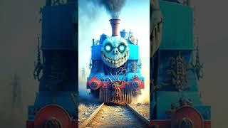 Scary Cursed Skeleton Thomas The Tank Engine Train  #shorts