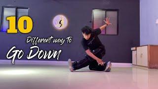 10  way to Go down ( Drop ) by Bimal rana | Bboy Tutorial