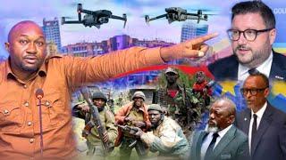 AMBASSADEUR U.E CHASSÉ D LA RDC! DRONES FARDC LANCÉS! KAGAME, JKK BASILI MAYELE K.O M23 NEUTRALISÉ