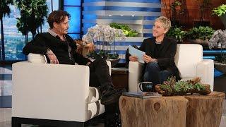 Ellen Puts Johnny Depp in the Hot Seat