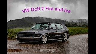 Unlimited-Customs VW Golf 2 Fire and Ice