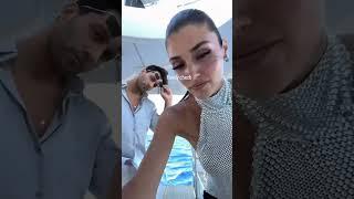 Cute video of Hande Erçel with her family 