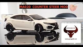 Garage RC presents ..... mini z  awd ma020 counter steer mod for drifting . CS DRIFT series part 2 .