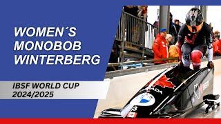 IBSF World Cup Winterberg - Women's Monobob - Heat 1