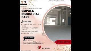 EXCLUSIVE PRE-LEASED MMRDA-APPROVED WAREHOUSE PROPERTY FOR SALE AT GOPALA INDUSTRIAL PARK BHIWANDI.