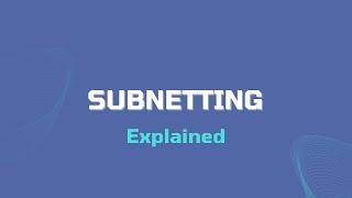 How to subnet | Network Fundamentals