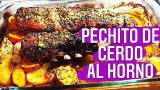 como hacer ‼️COSTILLA de CERDO al HORNO con PATATAS facil y rapido DELICIOSO!!!