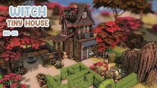 Witch Tiny House  Sims 4 Speed Build with Lofi (No Talking)