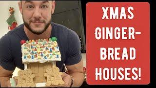 Making Gingerbread Houses