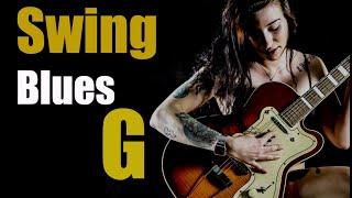 Blues Backing Track Jam - Ice B. - Swing Blues in G