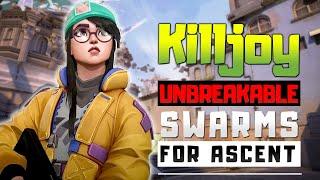 Killjoy Unbreakable Swarms For Ascent In Valorant | Pixie Gaming