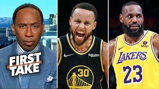 FIRST TAKE | Steph Curry's Warriors or LeBron's Lakers - Who has impressed more? - Stephen A. Smith