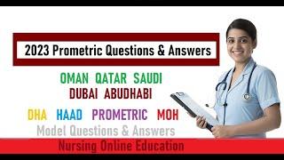 2023 Prometric Questions & Answers for Nurses  |Prometric QATAR OMAN SAUDI | HAAD,DHA|  Part -4