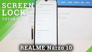 How to Set Up Screen Lock on REALME Narzo 10 – Screen Protection