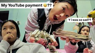 Why i was so sad ??? My first YouTube payment???