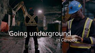 Idris Elba travels 3km underground in Canada | Gold: A Journey