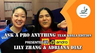 Lily Zhang & Adriana Diaz | #AskAProAnything​ presented by andro