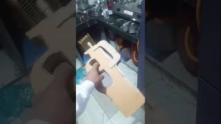 #shorts P90 cardboard how to make gun @huzefacreators5697