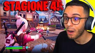 TUTTA la mia REAZIONE alla NUOVA STAGIONE 4 di FORTNITE!!