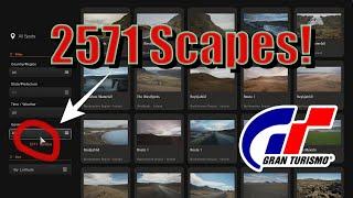 Gran Turismo 7 Scapes | Photomode PS5 | So many options!