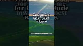 Thank You God | Morning Gratitude Affirmations | Miracle Morning Affirmations | Positive Morning