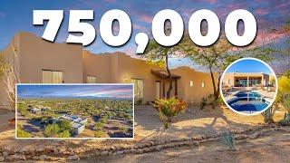 Affordable Luxury, No HOA and STUNNER MOUNTAIN Views In North Scottsdale With A Stable!