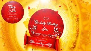 Tamil Traditional Wedding Invitation | Save the date video | Ottakathe Kattiko BGM | Inspire Studio
